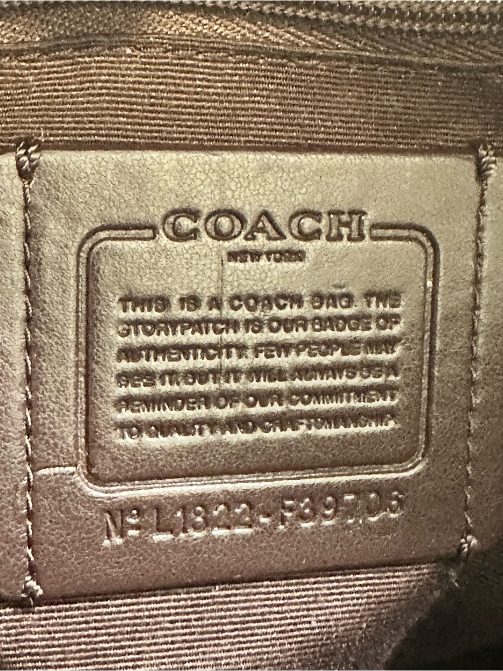 Coach Mini Bennett Satchel Metallic Purple Crossgrain Leather Crossbody F39706 - Picture 7 of 9